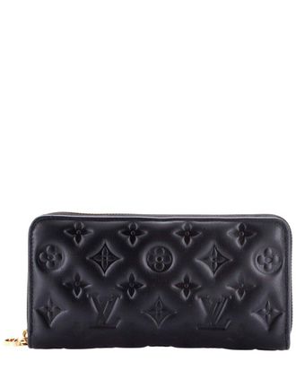 Louis Vuitton Coussin Zippy Wallet Monogram Embossed (Authentic Pre-Loved)