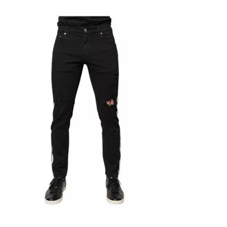 Dolce & Gabbana Modern Skinny Denim Jeans with White Linings