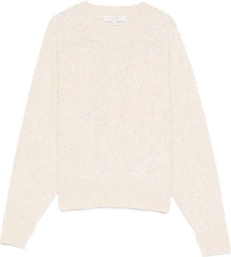 Antonelli Sequin-embellished Crew-neck Sweater