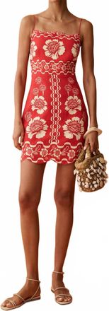 Few Moda Toni Dress In Red