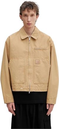 Represent Worker Jacket - Heren - Zomerjassen - Bruin - S - Katoen - Jassen