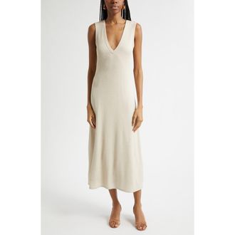 Ramy Brook Greta Metallic Rib Dress in Gold at Nordstrom, Size Xx-Large