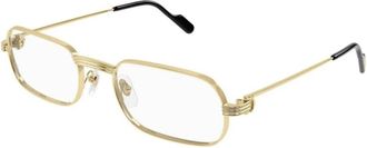 Cartier Glasses, male, Yellow, 55 MM, Premi&egrave;re Optical Frame