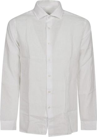 Xacus Casual Shirts - Heren - Casual Overhemden - Wit - M - Overhemden