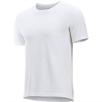 ExOfficio Mens Sol Cool Short Sleeve Crew Tee In White
