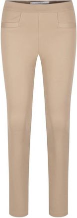 Raffaello Rossi Soraja Stijlvolle Modieuze Broek - Dames - Slim Fit Broeken - Beige - XS - Broeken