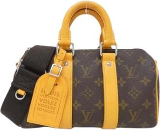 Louis Vuitton Pre-owned Boston Bag - Dames - Vintage Mini Tas - Bruin - ONE Size - Vintage