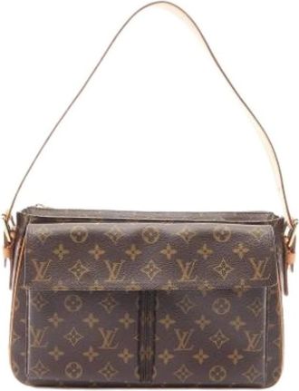 Louis Vuitton Pre-owned Shoulder Bags, female, Brown, Size: ONE SIZE Pre-owned Vintage Monogram Shoulder Bag