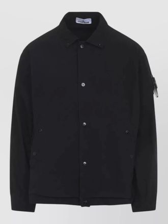 Stone Island hooded down jacket menswear cold weather