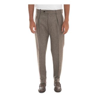 Berwich Uomo, Pantaloni, Grigio, XL, new