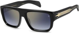 Eyewear by David Beckham Heren, Accessoires, Zwart, Maat: 56 MM