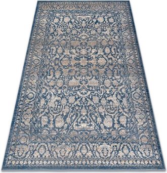 RugsX Rugsx - Carpet Wool nain Ornament, frame, vintage 7557/51644 beige / blue blue 240x340 cm