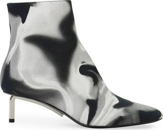 Off-white 50mm Liquid Melt Allen ankle boots - women - Calf Leather/Calf Leather/Calf Suede - 38 - Black