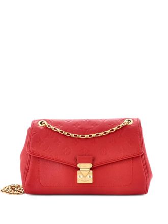 Louis Vuitton Saint Germain Handbag Monogram Empreinte Leather PM shoulder bag - Rosso