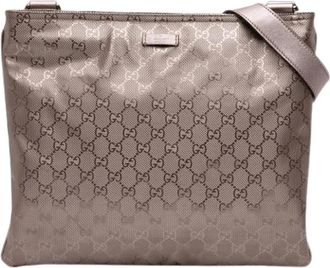 Gucci Pre-owned Cross Body Bags, female, Pink, Size: ONE SIZE Pre-owned Vintage Crossbody Bag
