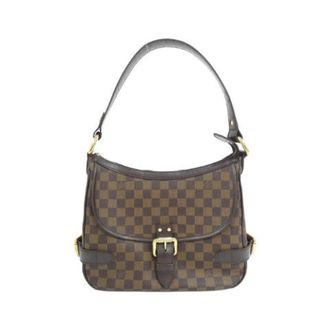 Louis Vuitton Pre-owned Highbury Damier Schoudertas - Dames - Pre-owned - Bruin - Maat: ONE Size