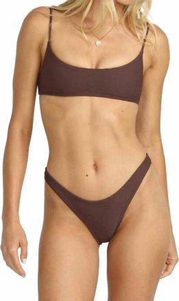 Billabong Tanlines Hike Bikini Bottom In Kona