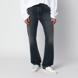 Golden Goose Journey dark blue straight-leg cotton jeans