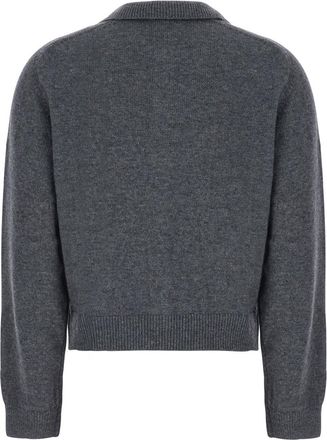 Dunst Ollared Cardigan - Gray