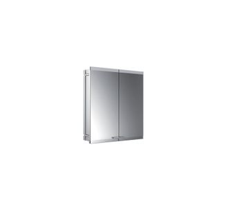 Emco Emco - Evo Armario Con Espejo, Modelo Empotrado, 2 Puertas, 600 Mm