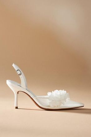 Jeffrey Campbell Floral Mesh Heels