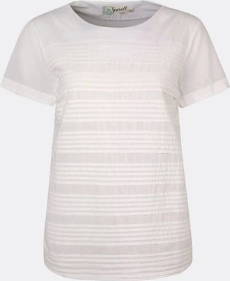 Seasalt Womens Seasalt Growan Womens Top - White - Size: 10