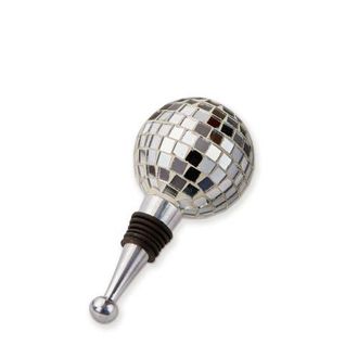 Tag Disco Ball Bottle Stopper Silver Glass Everyday at Nordstrom