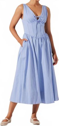 Astr Maili Dress In Blue