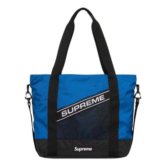 SUPREME FW23 Week1 Tote Bag Blue SUP-FW23-0812
