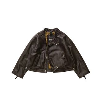 Blauer Leather Jackets, female, Brown, Size: M Lorette Leather Jacket