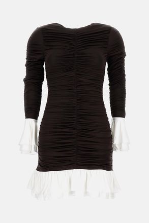 Rotate Mini Ruched Dress