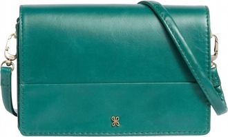 Hobo Womens Jill Phone Crossbody Bag In Green