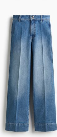 H&M Wide High Jeans - Blue