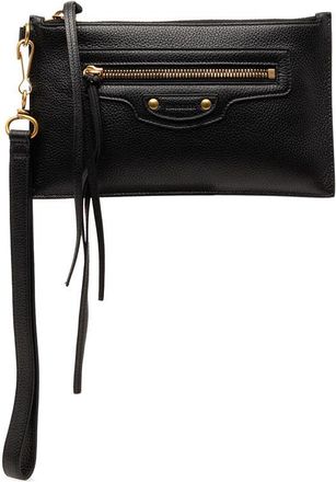 Balenciaga Pre-owned Balenciaga Grained Calfskin Neo Classic Pouch XS Ladies 6Q1XB5T5X4SHG46W