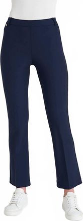 Ragno Compact Cropped Flare Pants In Persia