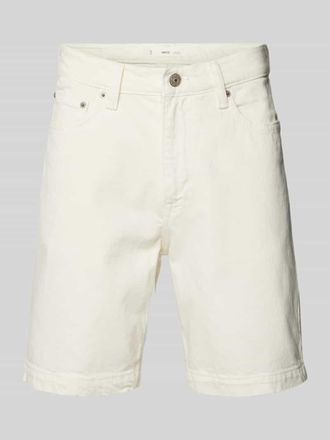 Mango Jeansshorts im 5-Pocket-Design Modell JAROD in Offwhite, Gr&ouml;&szlig;e 38