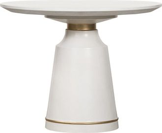 Armen Living Pinni Concrete Round Dining Table