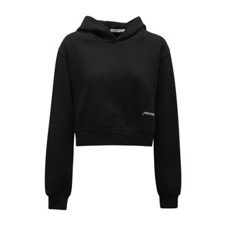 Hinnominate Basic Cropped Hoodie - Dames - Hoodies - Zwart - XS - Hoodies & sweatvesten