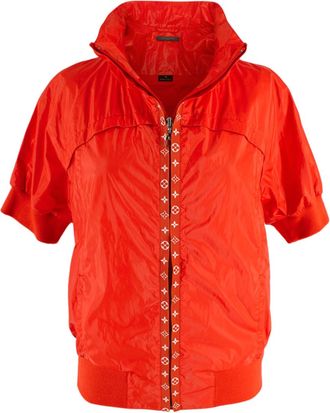 Louis Vuitton red sports zipper coat Size XS