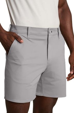 Rhone Commuter Flyweight Performance Golf Shorts in Light Gray at Nordstrom, Size 34