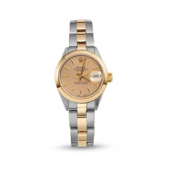 Rolex Pre-owned Rolex Datejust Automatic Champagne Dial Ladies Watch 69163 CSO