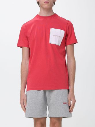 Murphy & Nye Slim Fit Cotton T-Shirt with Logo and Patch Pocket