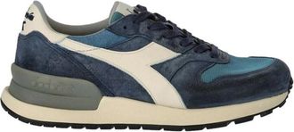 Diadora Blue Ebony Sneakers - Heren - Sneakers - Blauw - 40 EU - Leer - Schoenen