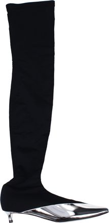 Givenchy Mujer Givenchys Botas Tela Negro/Plata