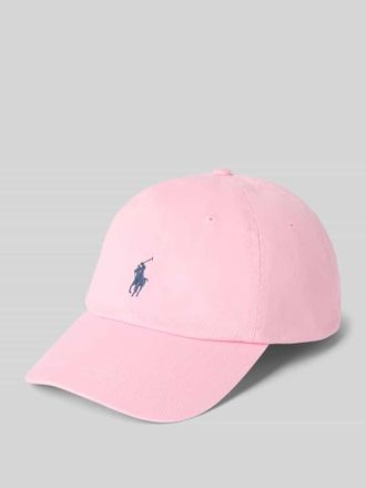Polo Ralph Lauren Basecap aus reiner Baumwolle in Hellrosa, Gr&ouml;&szlig;e 1