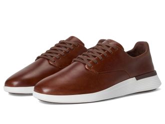 Wolf & Shepherd Crossover Derby Mens Brown Leather Dress Shoes ZOGG3228