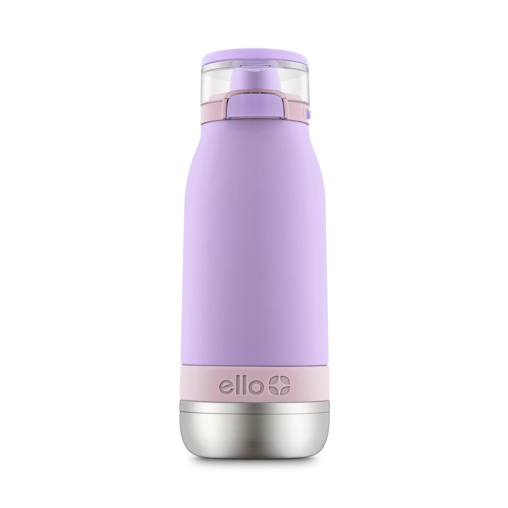 Ello Bento-Box Lunch-Set – Stapelbar, Auslaufsicher, Mikrowellengeeignet – 2-tlg. In Lila