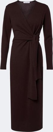 Veronica Beard Salomez wool and cashmere midi dress