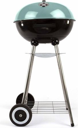 Livoo barbecue a carbone 41 cm verde/nero - doc172ve - livoo
