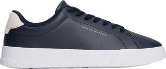 Tommy Hilfiger Sneakers Court Leather Blauw